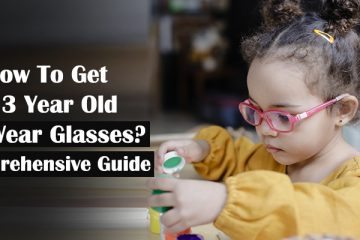 3 Year Old kid Wear Glasses